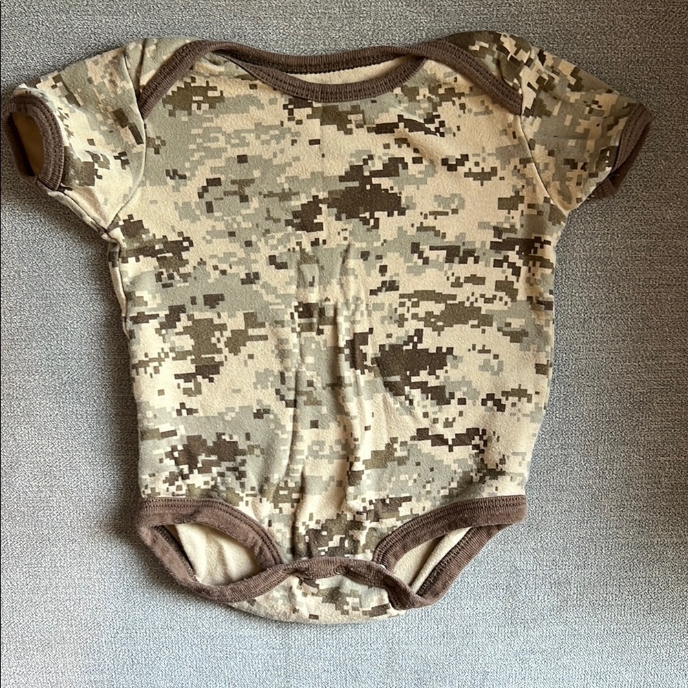Camouflage Baby Onesie